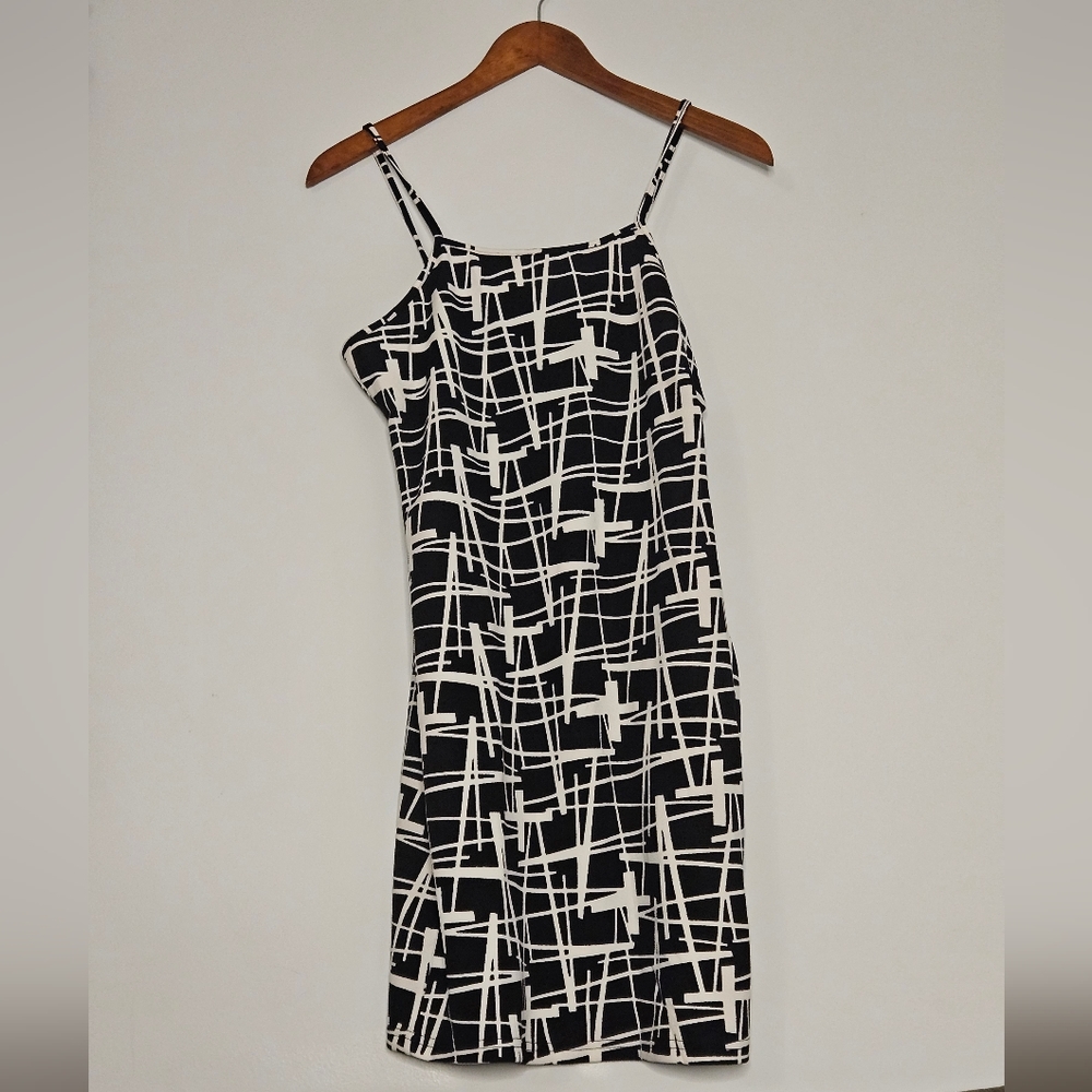 Cross Pattern Shein Bodycon Dress